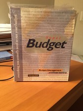 NEW SHRINK WRAPPED Super Budget Version 5.0 Budget& Cost Control+ License Disk picture