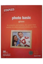 Staples Photo Basic Gloss #471861 Brand New picture