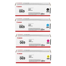Canon CRG-069 (C-M-Y-K) SET  YELLOW-RED-BLUE-BLACK (4PK) ORİGİNAL TONER picture