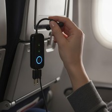 Flight-Ready Bluetooth Adapter with Fast Charging & Noise Cancellation Features picture