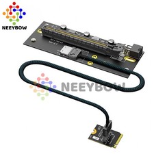 M.2 M-Key 2230 to PCIe 4.0 x16 Oculink SFF-8612 Cable for External GPU picture