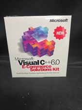 New Microsoft Visual C++ 6.0 E-Commerce Solutions Kit NEW Factory Sealed Vintage picture