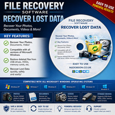 File Recovery Software – Recover Lost Data NO INTERNET OR SUBSCRIPTION REQUIRED picture