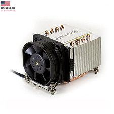 Dynatron A24 Aluminum Stacked Fin with Heat Pipes CPU Cooler Socket AM4 for 2U picture