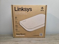 Linksys - Velop AX3000 Dual Band Micro 6 Mesh Router - White - Factory Sealed picture