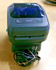ZEBRA ZP 505 DIRECT THERMAL LABEL PRINTER W/ CORD picture