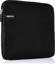 Amazon Basics 11.6 inch Laptop Sleeve, Protective Zippered Case - Black picture