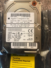 Apple / IBM mfg.  3gb AT 2.5-inch 17mm Hard Drive 655-0493  1996 picture