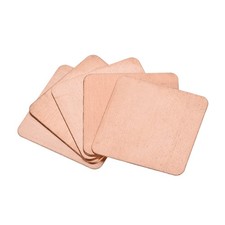 5PCS Flat IC Chipset Thermal Copper Heatsink for CPU GPU  20x20x0.3mm picture