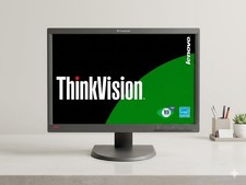 Lenovo LT2252pwD 22 inch 1680 x 1050 Monitor VGA DVI With Charger Tested Works picture