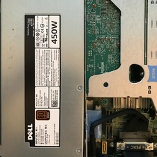 XKY89 DELL R430 POWEREDGE  POWER SUPPLY 450W 80 PLUS BRONZE NON HOT PLUG   picture