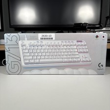 Logitech G713 TKL Aurora Collection Mechanical Gaming Keyboard White *NEW* picture