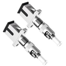 2-Pack ST to SC Adapter, Single Mode 9/125Um SC/UPC Female to ST/UPC picture