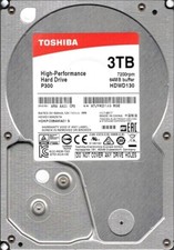 P300 HDWD130 ARA AA33/CF0 HDKPC08AMA01 Toshiba 3TB picture