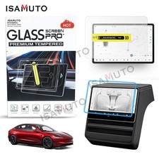 Protector de pantalla de vidrio templado para Tesla Model 3/año 17-2024 picture