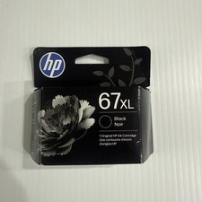 HP 67XL Black Ink Cartridge EXP DATE MAY 2028 or JUNE 2028 picture