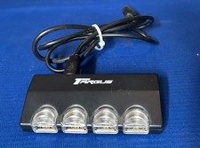 Targus 4-Port Input USB Portable Black Lightweight Computer Laptop Hub Adapter picture