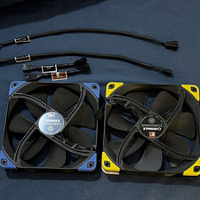 Noctua NF-A14 PWM chromax.black.swap 140mm 4-Pin SSO2 1500RPM 2-Pack picture