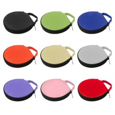 Round CD Discs Holder Case DVD Storage Car Home Travel 20 Disc Bag Pouch Wallet picture