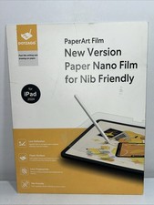 Sealed Paper Art Film Paper Nano Nib Friendly For iPad 2024, 2 Pack  picture
