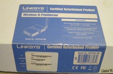 Cisco Linksys Wireless-G Print Server WPS54GU2 for USB 2.0 2.4GHz 802.11g picture