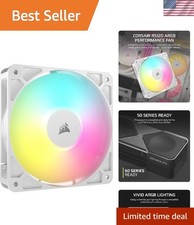 High-Performance RS120 120mm ARGB PWM Fan - Magnetic Bearing & Bright LEDs picture