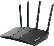 ASUS AX1800 Dual Band WiFi 6 Router – Black – Fast Gigabit, WPA3, AiMesh Ready picture