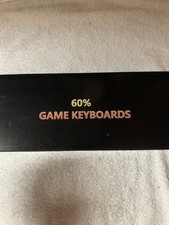 Brand New 60% Mechanical Keyboard 61 Keys RGB Backlit Wired Compact Red Switch W picture