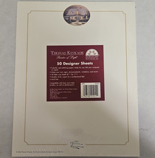 Thomas Kinkade Printer Paper 50 Sheets 8.5x11 White 24lb Designer Inkjet/Laser picture