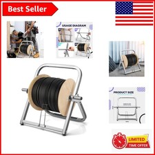 Lightweight Alloy Steel Cable Caddy - Versatile Wire Rack for Home & Commercial picture