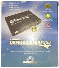 Kanguru Defender SSD350 4TB SSD USB 3.0 Secure Hardware Encrypted Portable FIPS picture