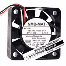 NMB 4010  1604KL-01W-B49 DC 5V 0.16A  4 cm 3-wire DVR cooling fan picture