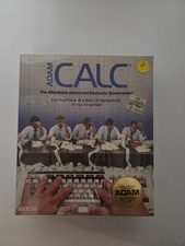 ADAM ColecoVision Family Computer Program ADAM CALC Software Brand New Sealed picture
