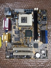 ECS Motherboard P6IWP-Fe Rev 2.0 - Socket 370 Vintage Tested picture
