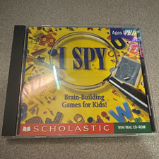 Scholastic I SPY Brain-Building Games for Kids CD-ROM Win 3.1/95 Mac picture