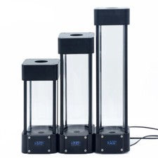 Square Reservoir Water PC Cooling Tank Reservoir 3 Sizes w/Thermometer 2025 USA picture