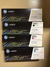 HP 202X Toner 4-Pack | Black Cyan Magenta Yellow | For M281fdw M254dw picture