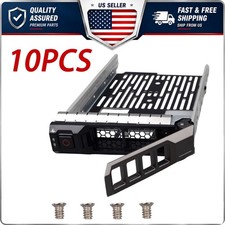 10PCS 3.5in HDD Caddy Tray For Dell PowerEdge R510 R730 R720xd T630 KG1CH New picture