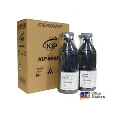 KIP 600/700C Series Black Cyan Yellow Magenta Toner - 2 x 500 Gram Cartridges picture