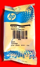 New Open Box Genuine HP 64XL 2 Pack High Yield Black & Tri-Color Ink 2020 picture