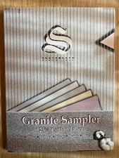 Southworth Paper Granite Sampler, 25% Cotton 50pp, Blue White Gray Ivory Rose picture