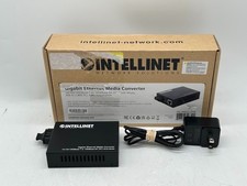 Intellinet Gigabit Ethernet Media Converter-Black picture