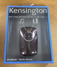 KENSINGTON SLIMBLADE MEDIA MOUSE (K72282US) BRAND NEW SEALED. picture