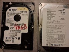 Used IDE Harddrives WD400 & Seagate ST3200822A picture