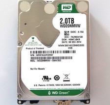 WD20NMVW-59AV3S2 HBMTJBKB (WX61) Thailand 2.0TB USB 08DEC2014 picture