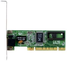  Network Card REALTEK RTL8139D 10/100MBPS PCI 05-01G0448-03 1xRJ45 STANDARD picture