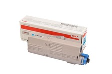 OKI 46490607 Toner Cartridge - Cyan,2643495 picture