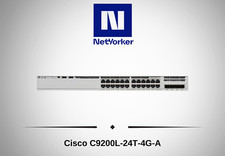 Cisco Catalyst 9200L C9200L-24T-4G-A 24 Port Data 4x1G Uplink Switch - Fast Ship picture