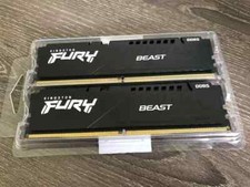Kingston 32GB(2X16GB) KF552C40BBK2-32 FURY Black Desktop PC5-41600 *tested**776* picture
