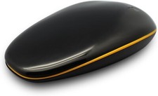 Bornd T100 Ultra Thin Wireless Touch Mouse 2.4GHz Slim Portable Laptop PC Black picture